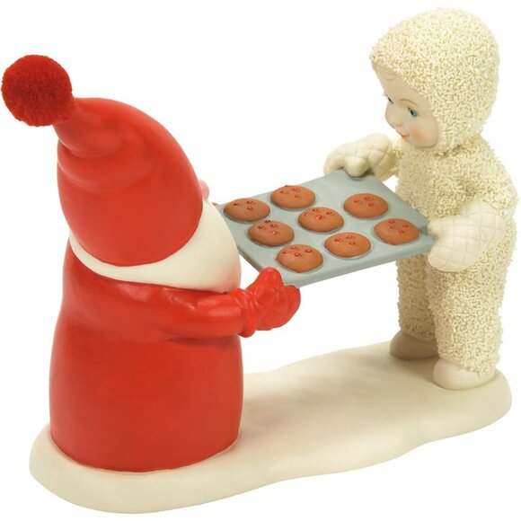 Department 56 Snowbabies Christmas Memories Gnome Cookie Exchange Figurine, 4.72 - Picture 1 of 2